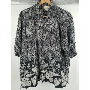 Boca Classics Men's Hawaiian Shirt Size‎ XL Button Up Floral Short Sleeve